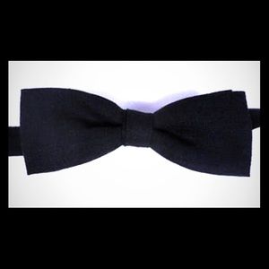 Vintage 1950's-1960's black bow tie